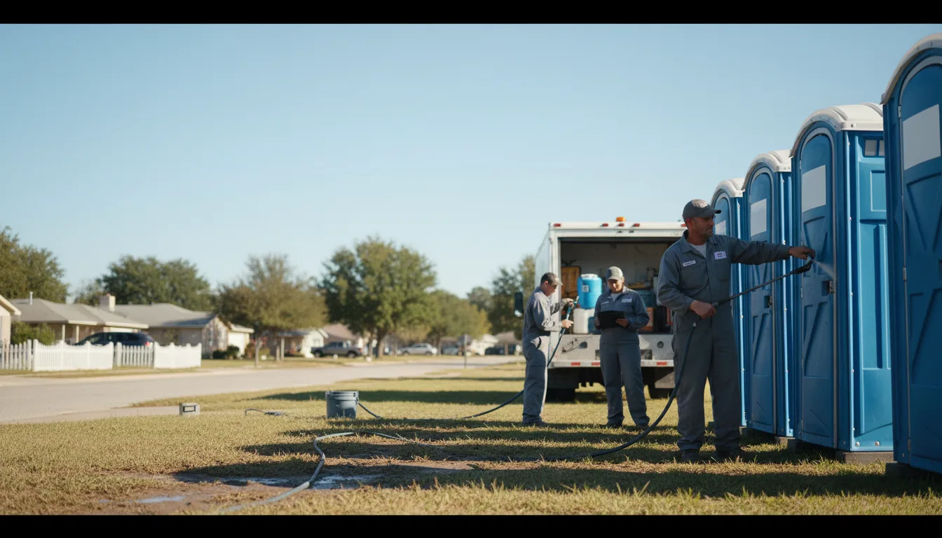 Long-Term Portable Toilet Rental in Christiansburg, VA near me